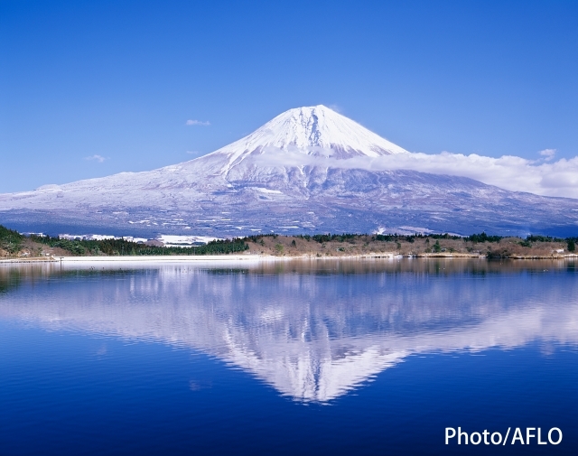 冬の富士山