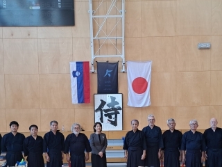 剣道大会セレモニー